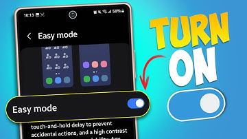 How to Turn ON Easy Mode in Samsung Phone | Enable Easy Mode on SAMSUNG