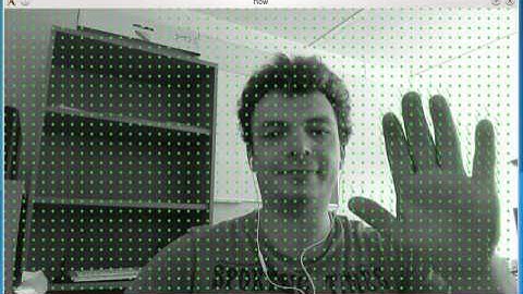 Open CV  Farneback Opticflow example