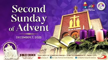 Our Lady of Sorrows Parish | Second Sunday of Advent | December 6, 2025 - 5:30PM
