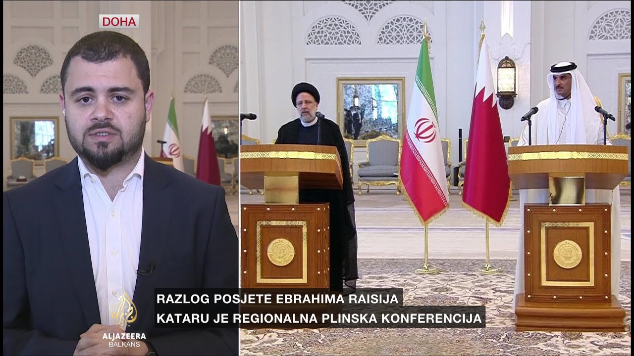 الرئيس الإيراني يزور قطر