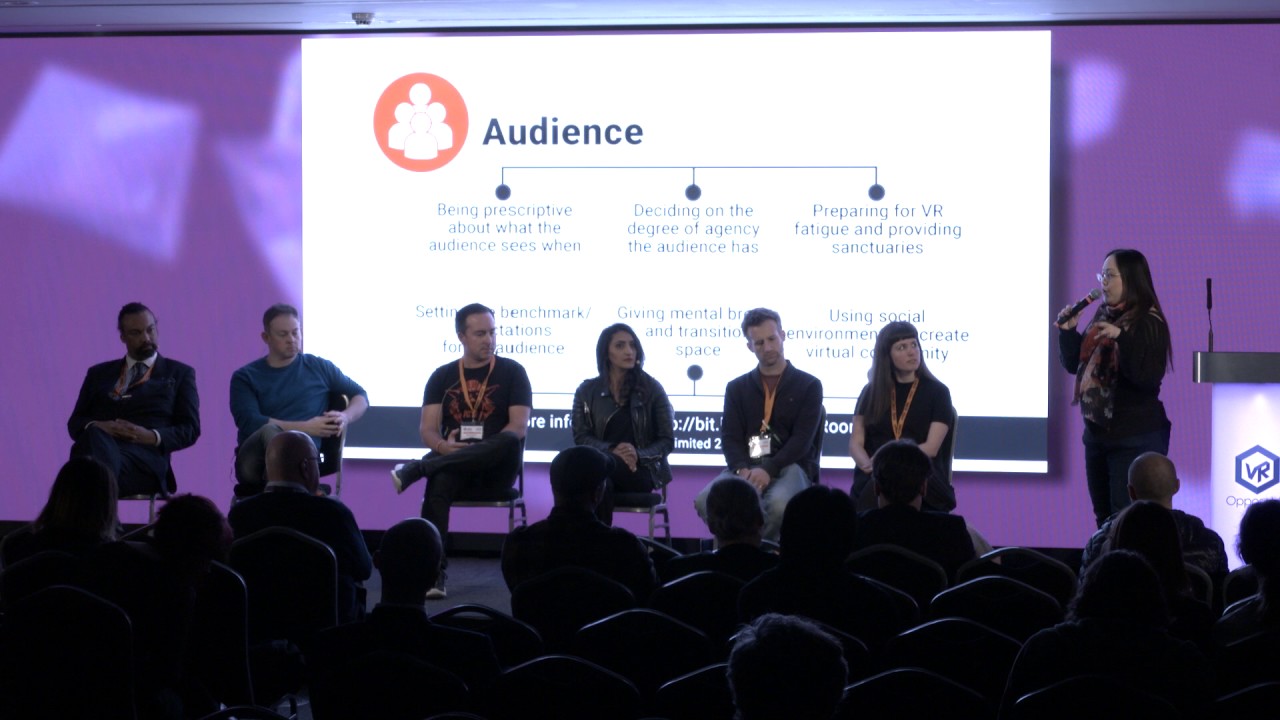 VR World Congress 2017: VR Writers Room led by Tanya Laird (speakers in description)