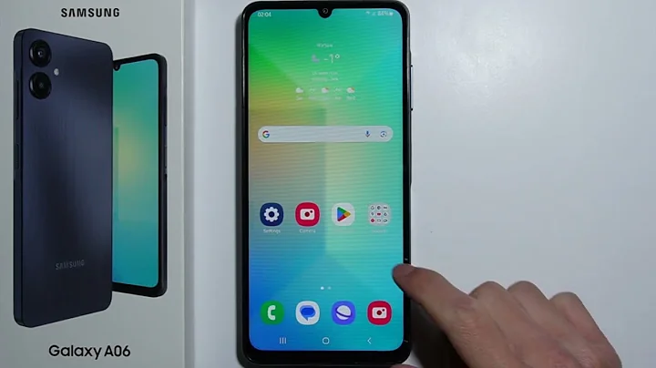 Samsung A06: How to Turn On/Off App Drawer?