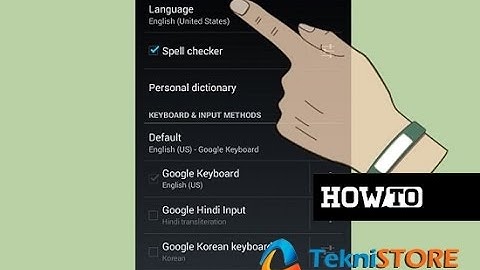 How to change language on Android - TekniStore.com