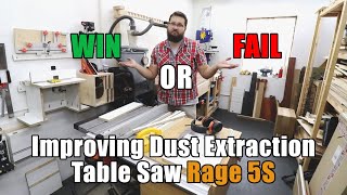 Evolution Rage 5S Improving Dust Collection - Final Upgrade