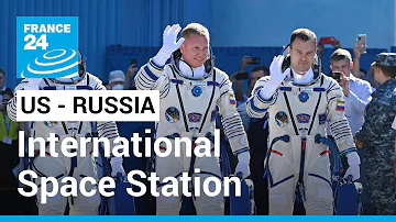 US astronaut, two Russian cosmonauts reach space station as war rages in Ukraine • FRANCE 24