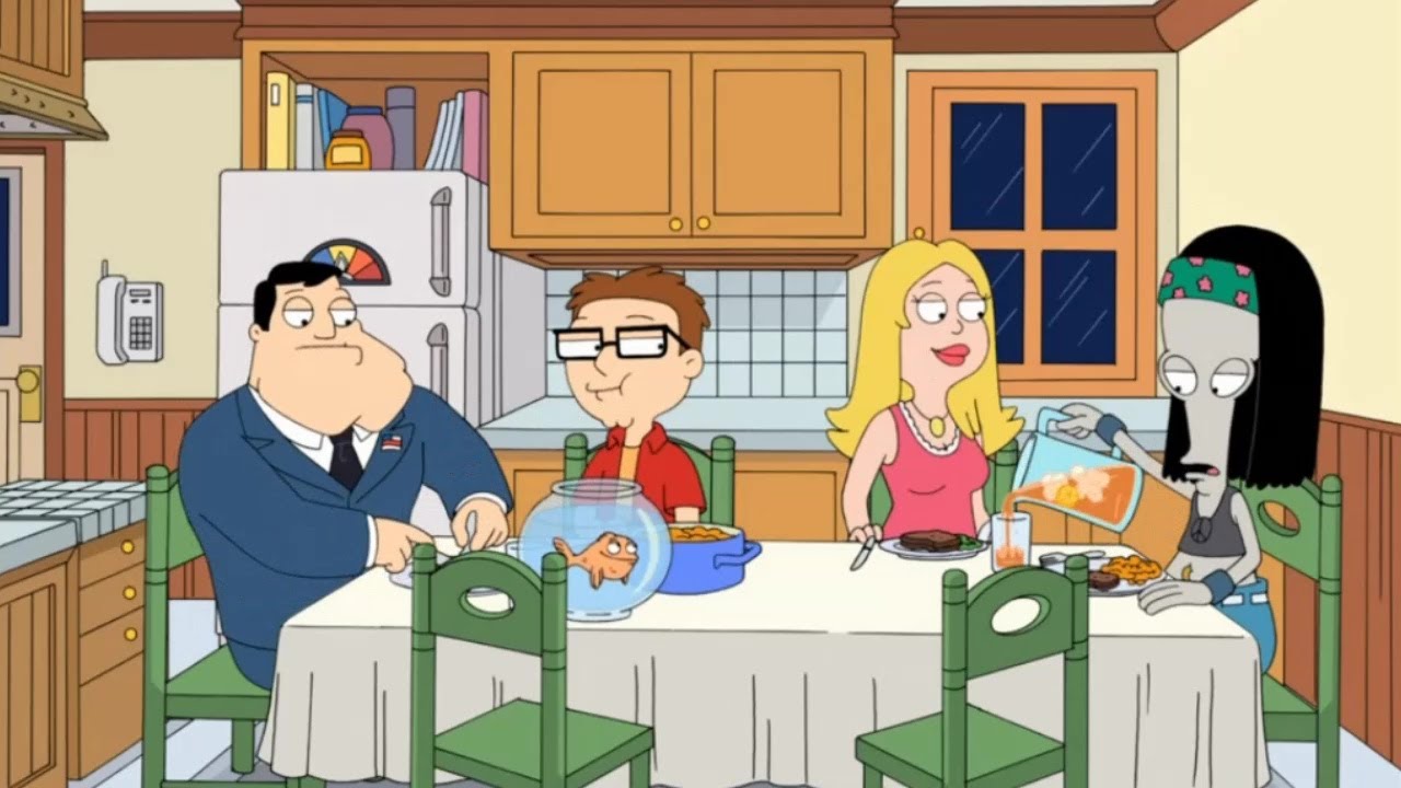 Roger dressed as Hayley - American Dad - YouTube