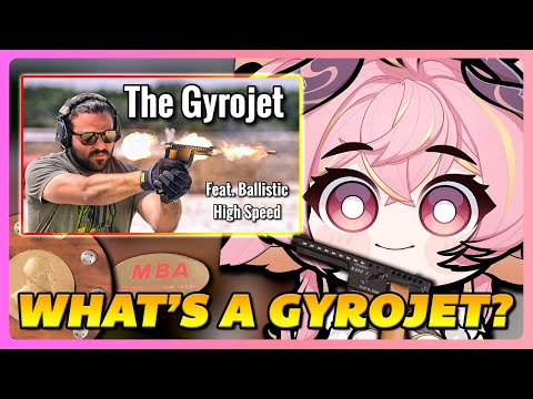 Vtuber DISCOVERS what a Gyrojet is | Brandon Herrera Reaction