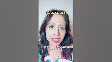 Building your college list?