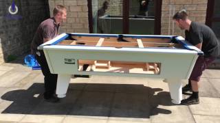 DPT Omega Outback - Outdoor Slate Bed Pool Table Installation