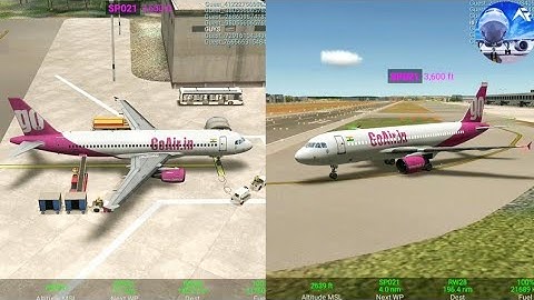 RFS |1.4.3 Update | GoAir Plane Taxi & Takeoff | New Livery Plane.@Press2Go