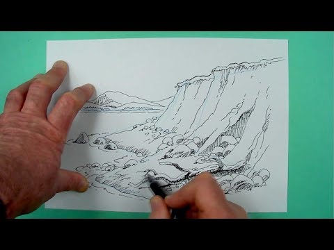 Video: Wie Zeichnet Man Eine Küste