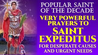 Very Powerful Prayers To Saint Expeditusexpedite For Desperate Causes And Urgent Needs