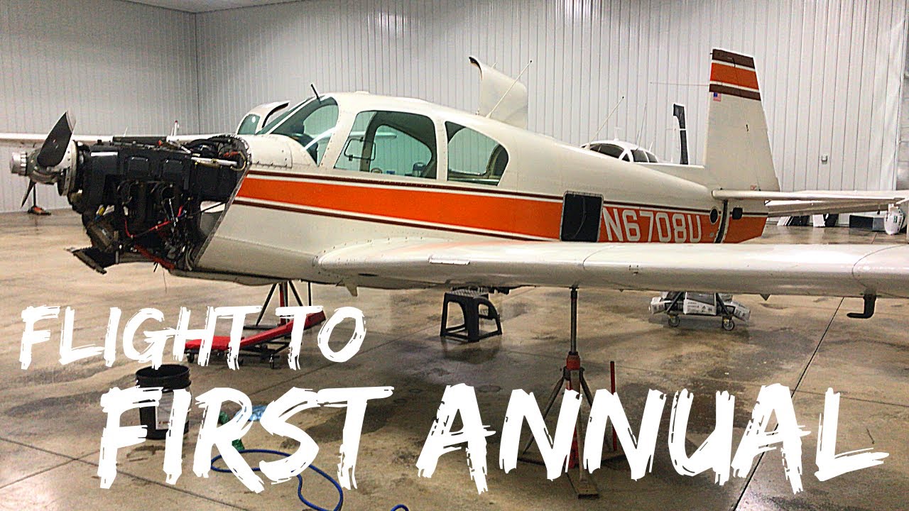 Mooney Annual Maintenance Cost... Mooney M20C Vlog 8 YouTube