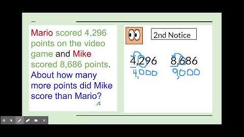 Estimation Word Problems