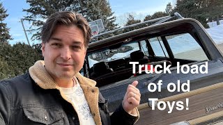 Truck Load Of Vintage Toys! Gi Joe And More!