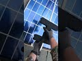 Balkonkraftwerk mit 4 Solarzellen und Wechselrichter Montage im Zeitraffer