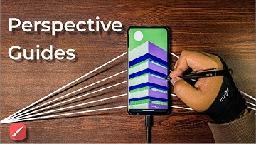 Infinite Painter Tutorial: Perspective Guides in InfinitePainter.