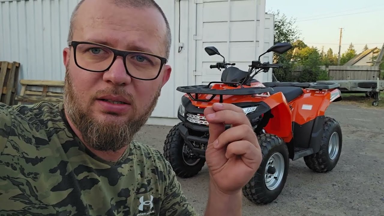 Кращий квадроцикл до 3000$ Kuba by Loncin vip Tract 250