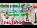 Este video es para las Nuevas  Generaciones! Como Limpiar un  abanico¡