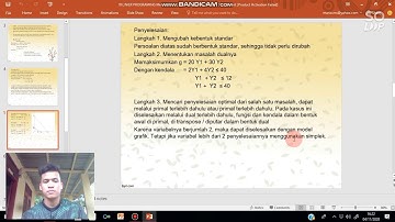 linier programing metode Dualitas(OPR1)