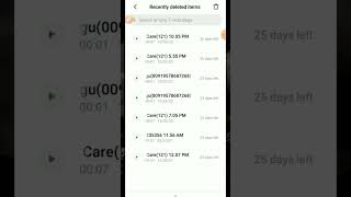 How to recover deleted phone call recording/ recover audio call recording #recover #audio