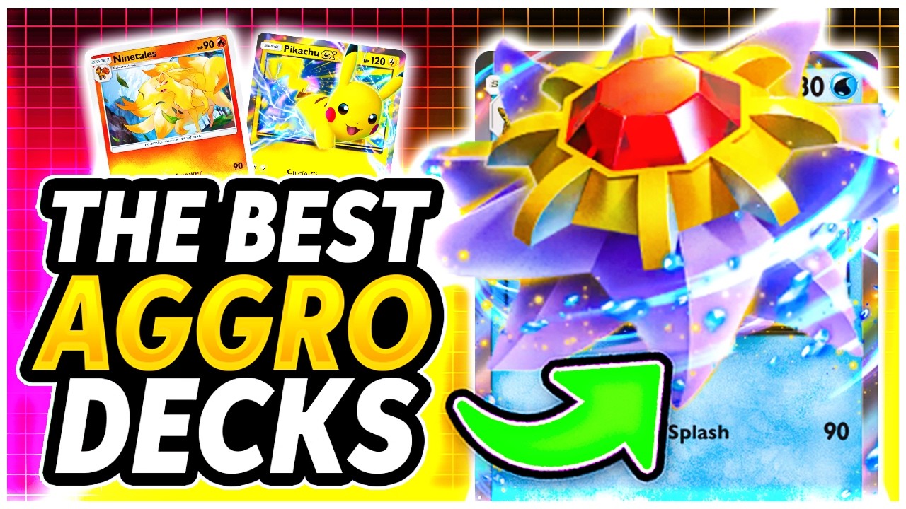 The BEST Aggro Decks for PVP in Pokémon Pocket - YouTube
