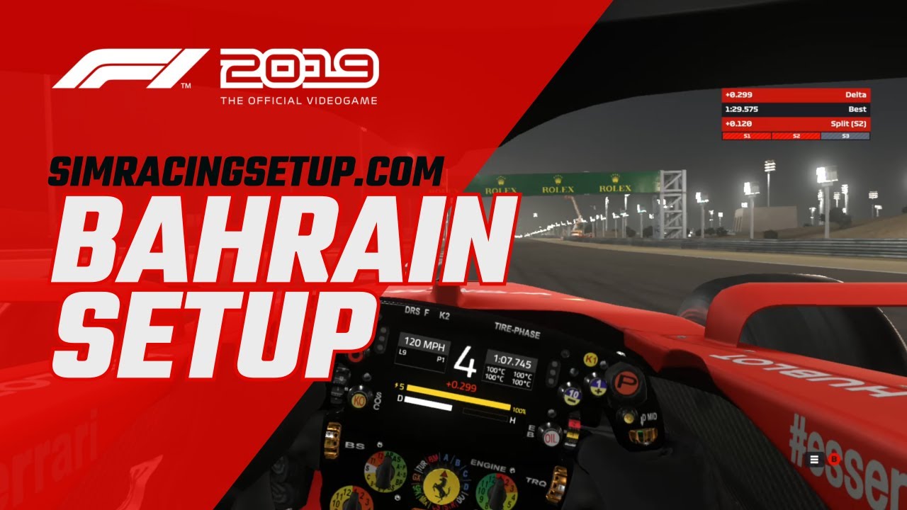 F1 2019 Setup Bahrain