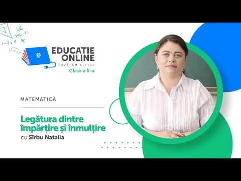 Video: Cum sunt legate împărțirea și înmulțirea?