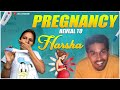 Harshas reaction when i revealed about our pregnancy  itlusravani pregnancy reaction