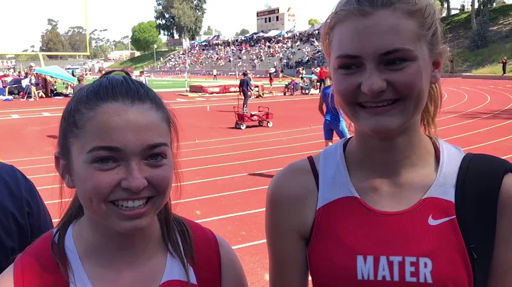 OC Track Champs Interview - Lili Risk and Kaitlin ...