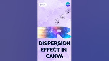 Dispersion Effect in Canva | Creative Photo Editing Tutorial!