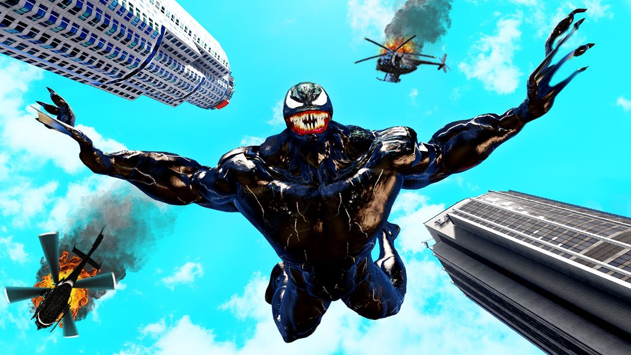 PLAYING as VENOM GOD in GTA 5! - YouTube