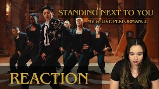 정국 (Jung Kook) 'Standing Next to You' Official MV & Jimmy Fallon Live Performance | REACTION