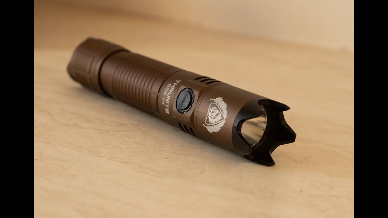 THRUNITE BSS V4 Tactical Outdoor Flashlight With a Strike Bezel and