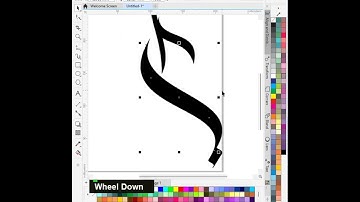 Ali Name Arabic Calligraphy Logo Design-Coreldraw Tutorial#logodesign