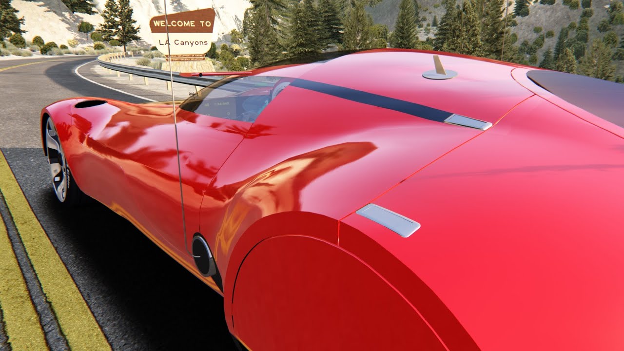 Galaxion Anti Gravity Car Test Drive @ The Canyons