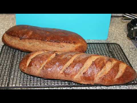 Rustic Bread from Jeffrey Hamelman's Bread A Baker's Book of Techniques and Recipes