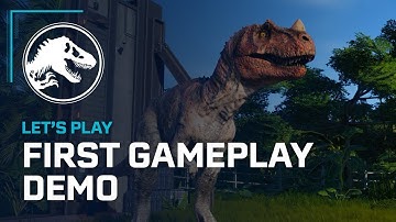 Jurassic World Evolution - First Official Gameplay Demo