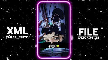 🤧💖 " OVIMAN - BANGLA SAD SONG  " Xml Alight Motion Edit | Xml File | Trend Xml Video @Ajit_Editz