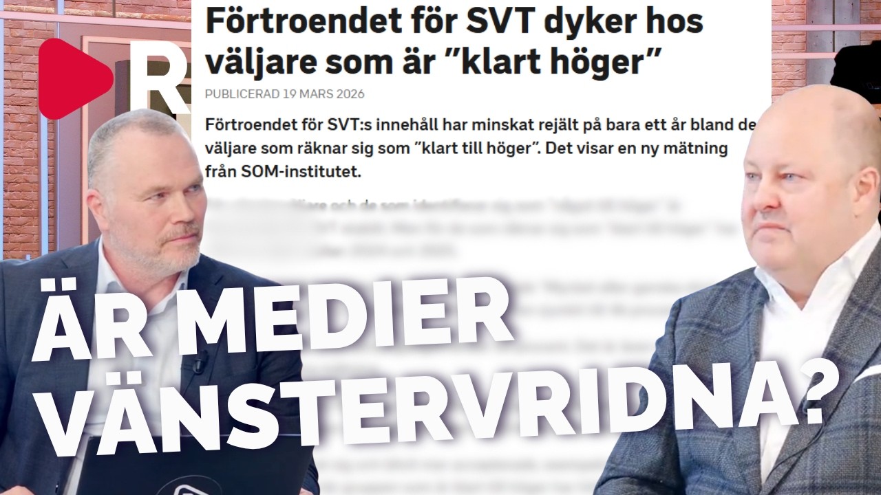 Är media vänstervriden? Thomas Mattsson intervjuas av Richard Sörman - Sammanfattning