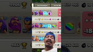 pakai base estetik malah kena begal terus 😭 #clashofclans #coc #aka