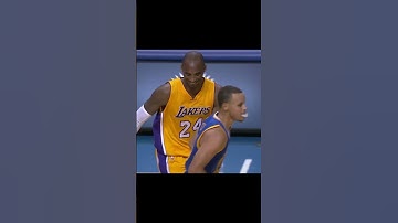 Kobe Bryant getting and passing the torch