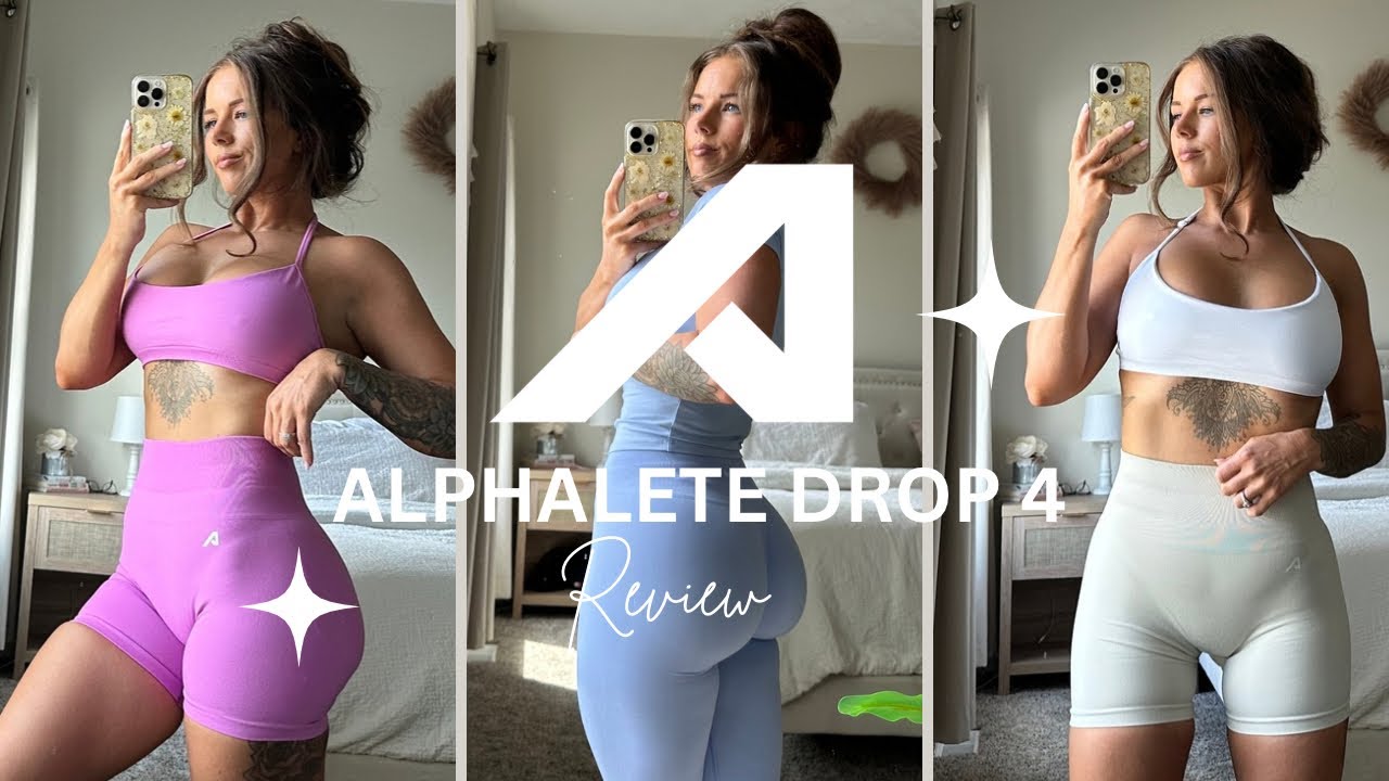 Alphalete drop 4 | Honest review | BBL leggings