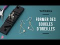 TUTO | Fabriquer des Crochets d&#39;Oreilles - Test Outil pour Former du Fil de Cuivre