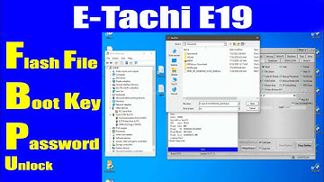 E-Tachi E19 Bin Flash File + Boot Key + Password Unlock