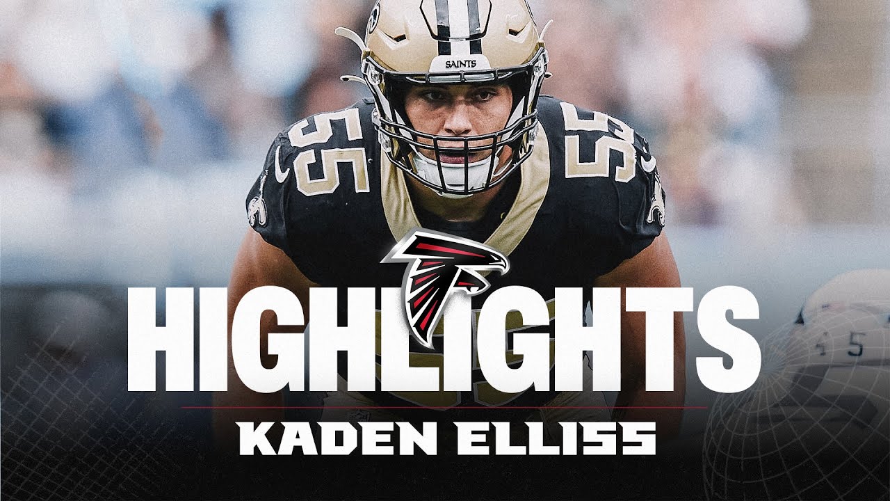 Kaden Elliss' top career highlights | Welcome to Atlanta | Falcons Free ...