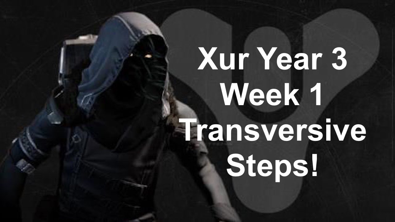 Destiny Rise of Iron - Xur Year 3 Week 1 Exotic Warlock Boots ...