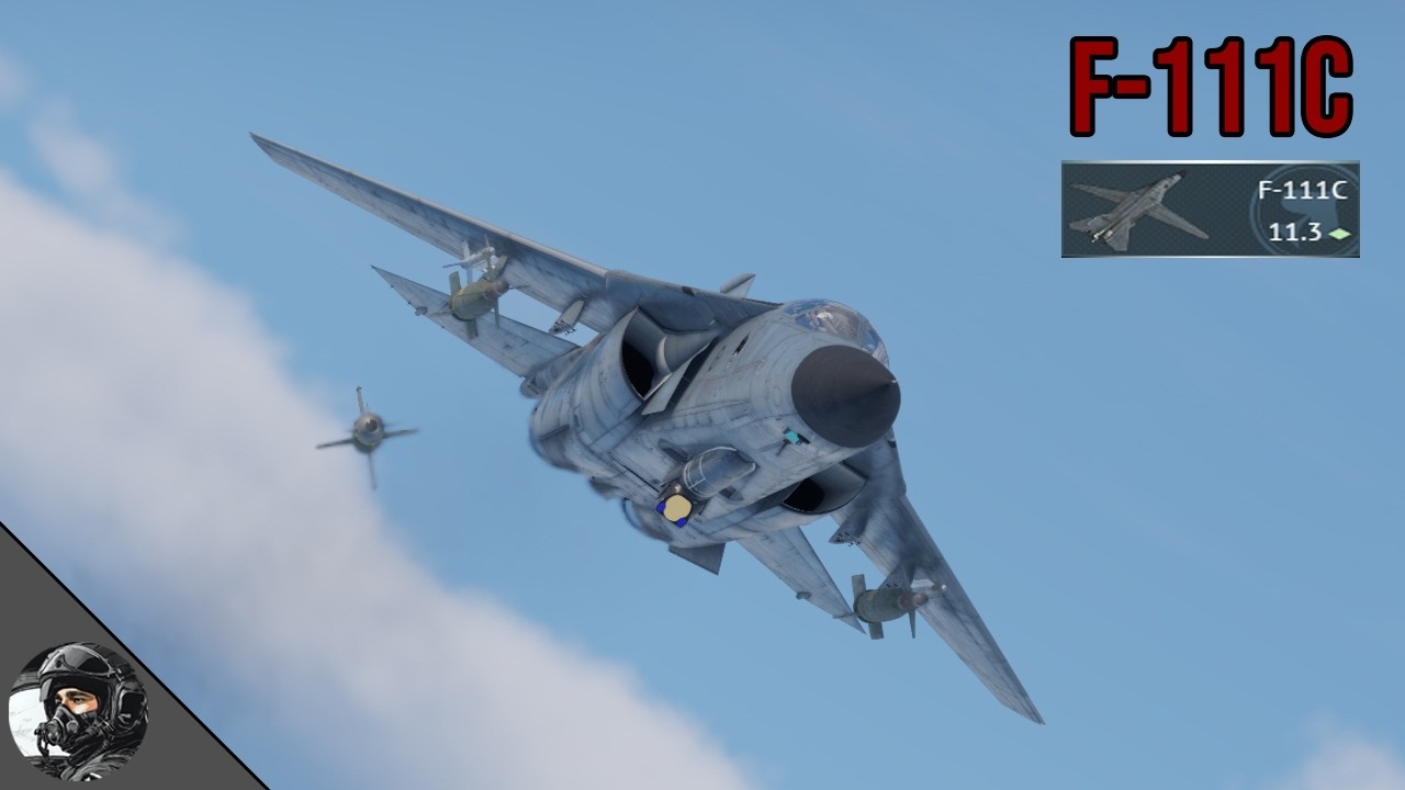 Quick Assault and High Altitude Close Air Support with F-111C ( WAR THUNDER )