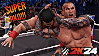WWE 2K24 - Randy Orton & Kevin Owen's vs. Solo Sikoa & Tama Tonga - Tag Team Match at Backlash