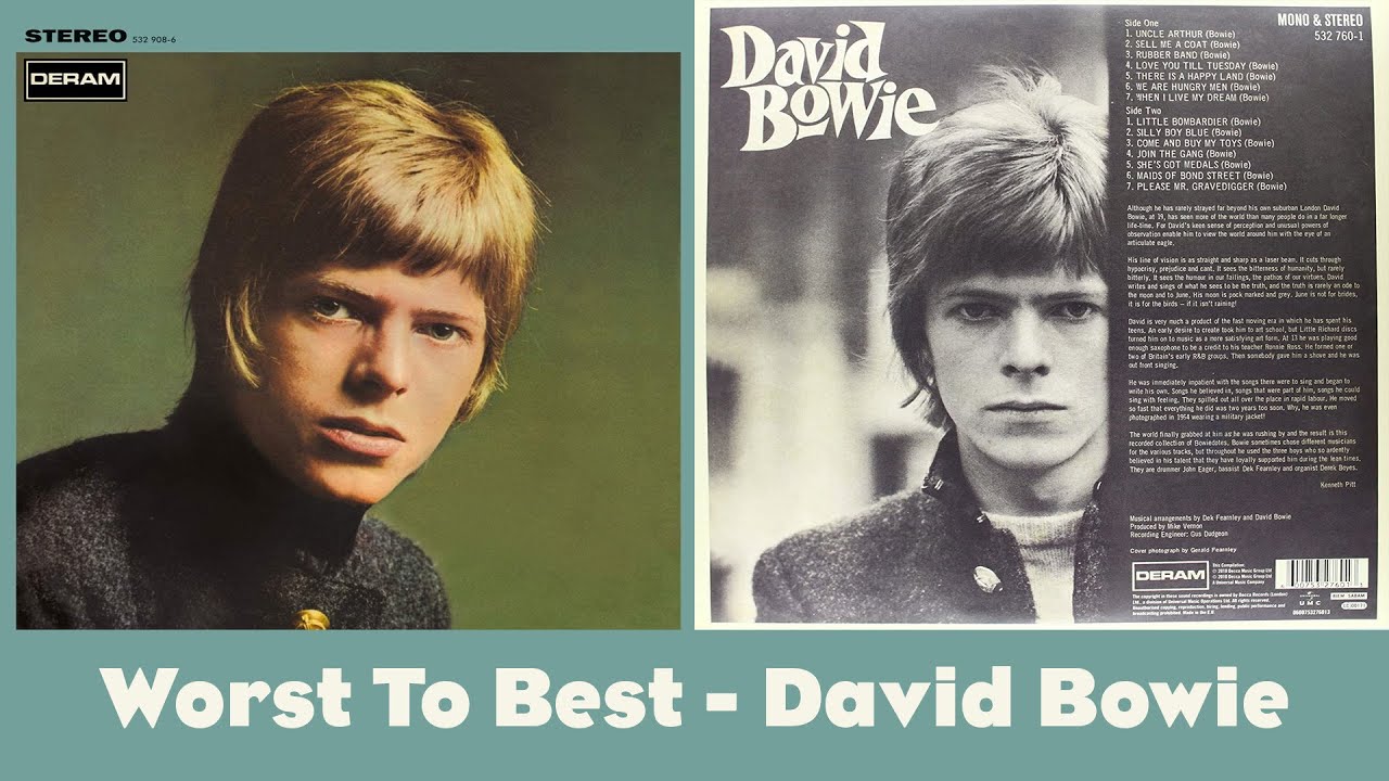 David Bowie: Ranking Album Songs From Worst To Best! - YouTube